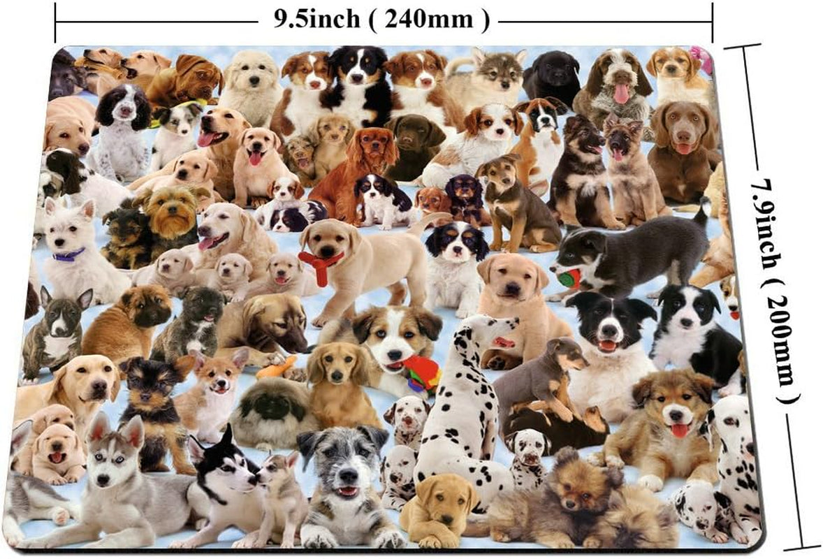 Dogs Galore Mouse Pad Cute Puppies Pets Mouse Pads