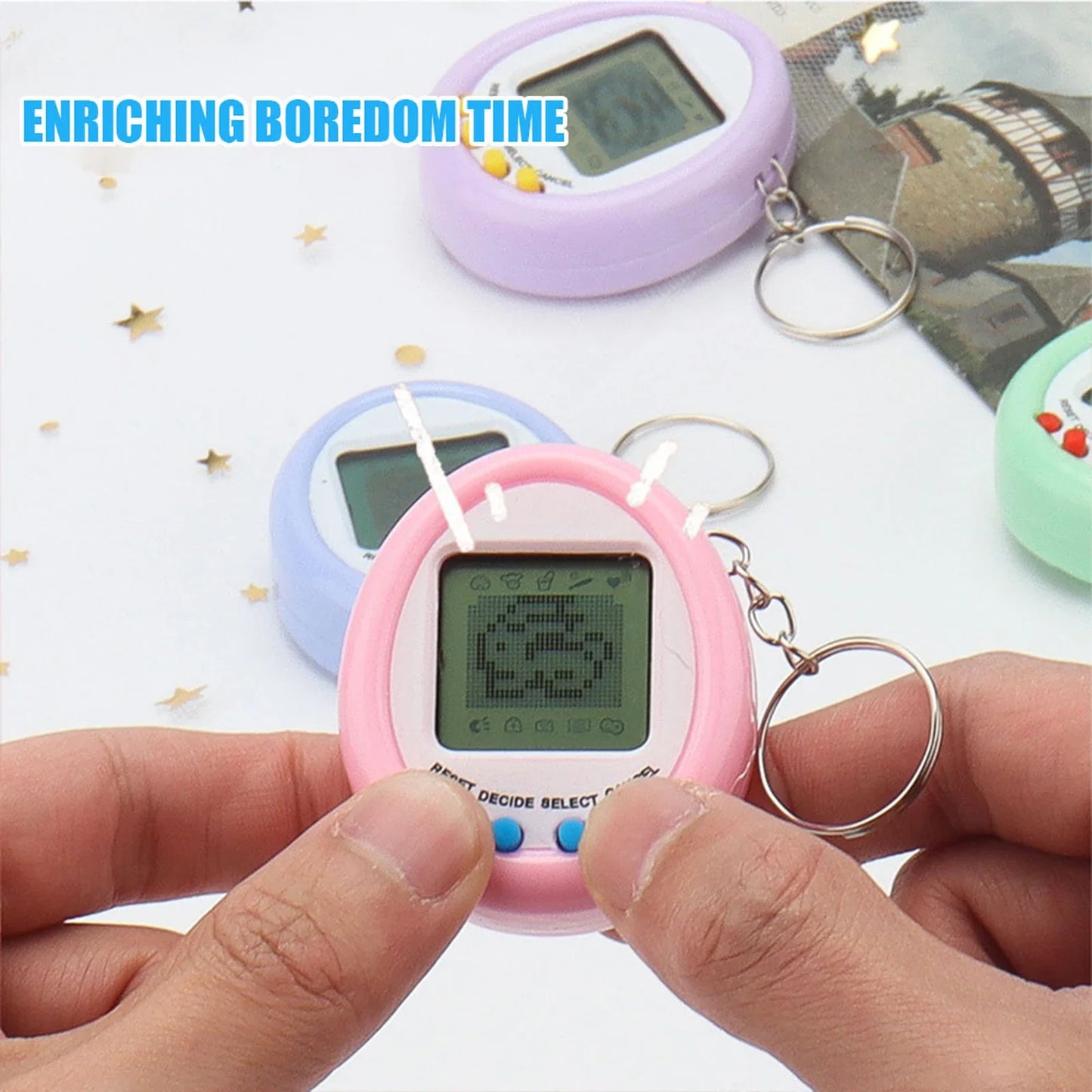 2018 Hot Tamagotchies Electronic Pets Toys 90S Nostalgic 49 Pets in One Virtual Cyber Pet Toy Funny Tamagochi